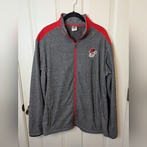 Rivalry Threads 91 University Of Georgia Bulldogs Full Zip Jacket Size L